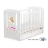 Babybett 120x60cm Gute Nacht mit Schublade STANDARD 65