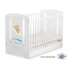 Babybett 120x60cm Gute Nacht mit Schublade STANDARD 66