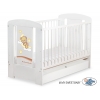 Babybett 120x60cm Gute Nacht mit Schublade STANDARD 68