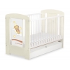 Babybett 120x60cm Gute Nacht mit Schublade STANDARD