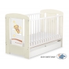Babybett 120x60cm Gute Nacht mit Schublade STANDARD