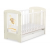 Babybett 120x60cm Gute Nacht mit Schublade STANDARD