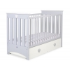 Babybett 120x60cm Lorenzo III mit Schublade MAXI
