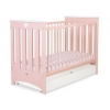 Babybett 120x60cm Lorenzo III mit Schublade STANDARD