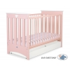Babybett 120x60cm Lorenzo III mit Schublade STANDARD