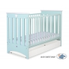 Babybett 120x60cm Lorenzo III mit Schublade STANDARD