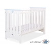 Babybett 120x60cm Lorenzo III weiß/blau
