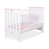 Babybett 120x60cm Lorenzo III weiß/lachs