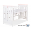 Babybett 120x60cm Lorenzo III weiß/lachs