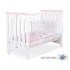 Babybett 120x60cm Lorenzo III weiß/lachs