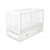 Babybett 120x60cm mit Herzen mit Schublade MAXI