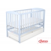 Babybett 120x60cm mit Herzen mit Schublade STANDARD
