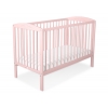 Babybett 120x60cm mit Herzen nr 5003-01 - puderrosa