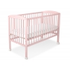 Babybett 120x60cm mit Herzen nr 5003-01 - puderrosa