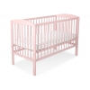 Babybett 120x60cm mit Herzen nr 5003-01 - puderrosa