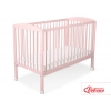 Babybett 120x60cm mit Herzen nr 5003-01 - puderrosa