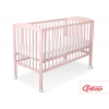 Babybett 120x60cm mit Herzen nr 5003-01 - puderrosa