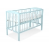 Babybett 120x60cm mit Herzen nr 5003-02 - minze