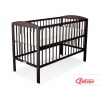 Babybett mit Rollen Braun
