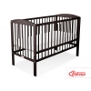 Babybett 120x60cm mit Herzen nr 5003-04 - braun