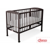 Kokos-Schaumstoff-Buchweizen Matraze für Babybett mit Rollen Braun
