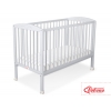 Babybett 120x60cm mit Herzen nr 5003-06 - grau