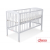 Babybett 120x60cm mit Herzen nr 5003-06 - grau