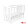 Babybett 120x60cm mit Herzen nr 5003-07 - Weiß