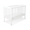 Babybett 120x60cm mit Herzen nr 5003-07 - Weiß