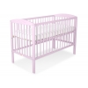 Babybett 120x60cm mit Herzen nr 5003-08 - rosa