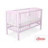 Babybett 120x60cm mit Herzen nr 5003-08 - rosa