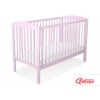Babybett 120x60cm mit Herzen nr 5003-08 - rosa