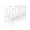 Babybett 120x60cm mit Krone wiess