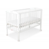 Babybett 120x60cm mit Krone wiess