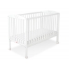 Babybett 120x60cm mit Krone wiess