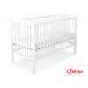 Babybett 120x60cm mit Sternen Weiss
