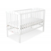 Babybett 120x60cm mit Sternen Weiss
