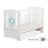 Babybett 120x60cm Weiß Chic nr 5010-07-5