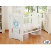 Babybett 120x60cm Weiß Chic nr 5010-07-5