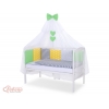 Babybett Bettwäsche-Set 11-tlg mit Moskitonetz - Set 8