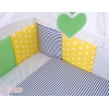 Babybett Bettwäsche-Set 11-tlg mit Moskitonetz - Set 8