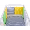 Babybett Bettwäsche-Set 11-tlg mit Moskitonetz - Set 8