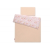 Babybett Bettwäsche Set 2-tlg -  Bäume beige