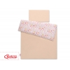 Babybett Bettwäsche Set 2-tlg -  Bäume beige