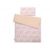 Babybett Bettwäsche Set 2-tlg -  Bäume beige