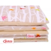 Babybett Bettwäsche Set 2-tlg -  Bäume beige