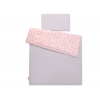 Babybett Bettwäsche Set 2-tlg -  Ballerinen rosa