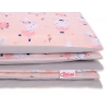 Babybett Bettwäsche Set 2-tlg -  Ballerinen rosa