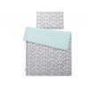 Babybett Bettwäsche Set 2-tlg 100x135cm Mini -  Schaukelpferde