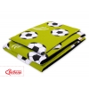 Babybett Bettwäsche Set 2-tlg 100x135cm Mini - Fußball grün